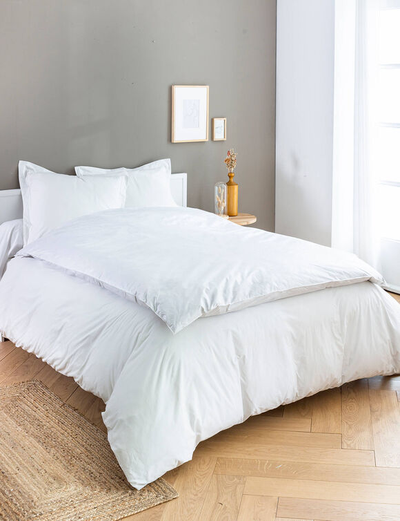 Edredon naturel duvet et plumettes (écru 1) Edredon naturel duvet et plumettes (écru 1)